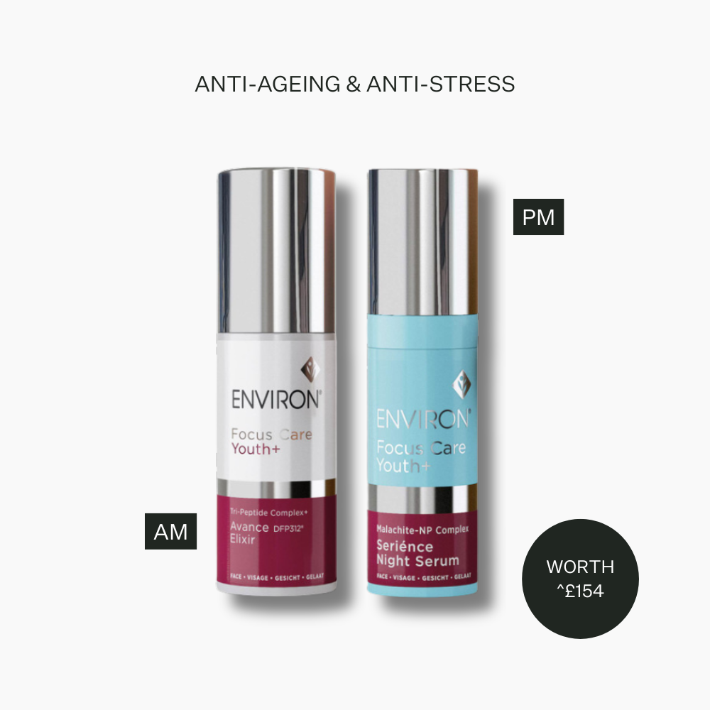 Environ Avance Elixir & Serience Night Serum Bundle | Anti-Stress & Anti-Ageing