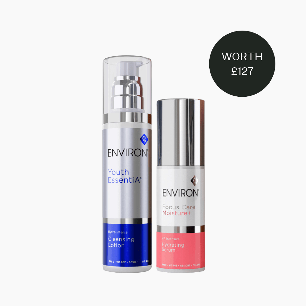 Environ Hydra-Intense Cleansing Lotion & HA Hydrating Serum Duo