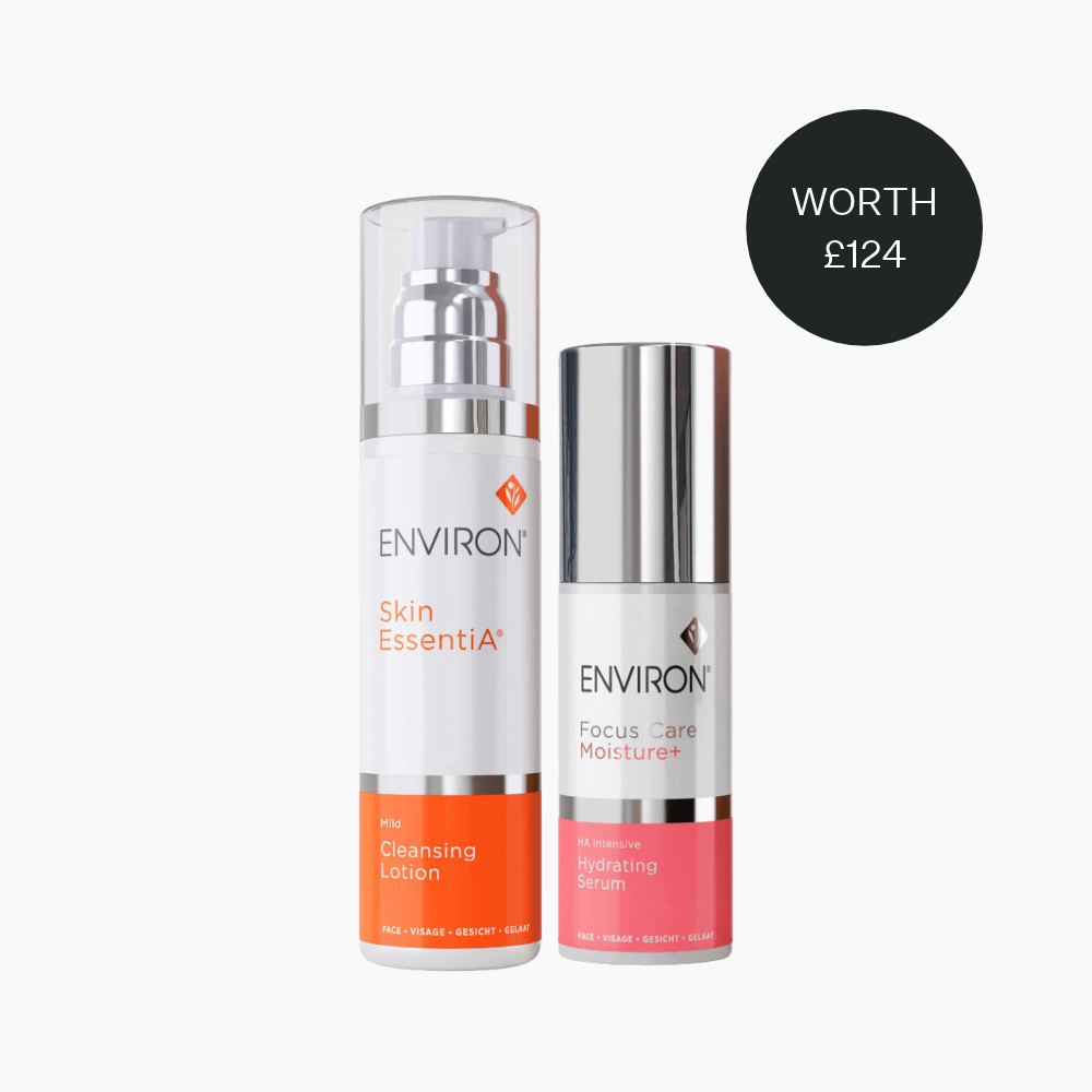 Environ Mild Cleansing Lotion & HA Hydrating Serum Duo