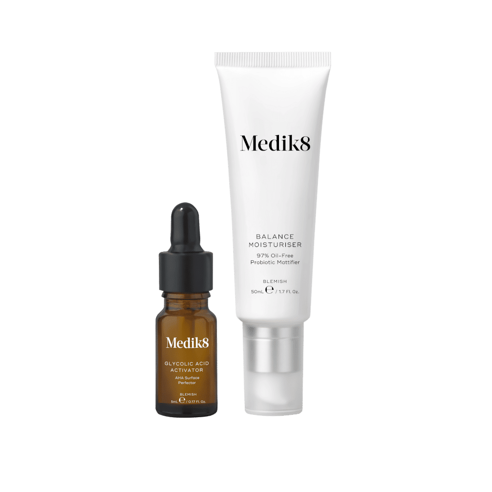 Medik8 Balance Moisturiser with Glycolic Acid Activator