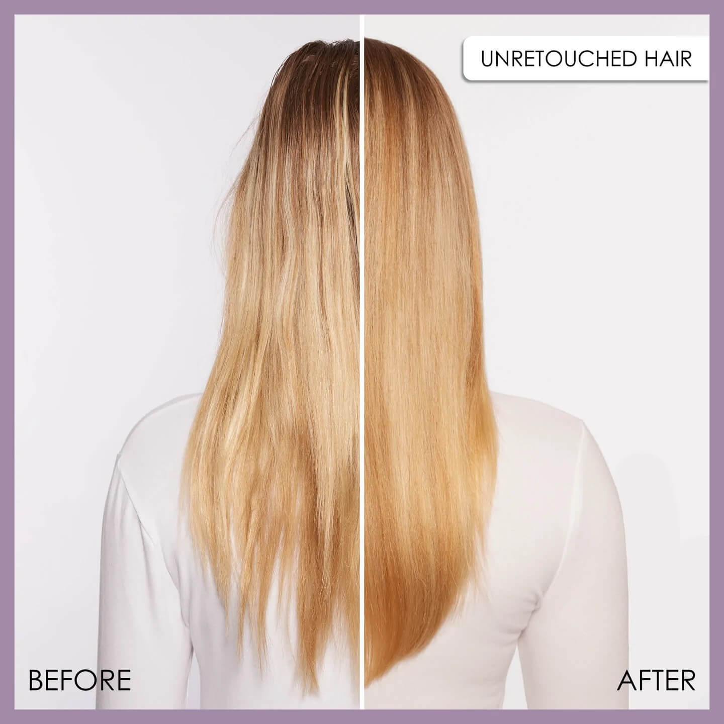 hair repair treatment kit before and after image