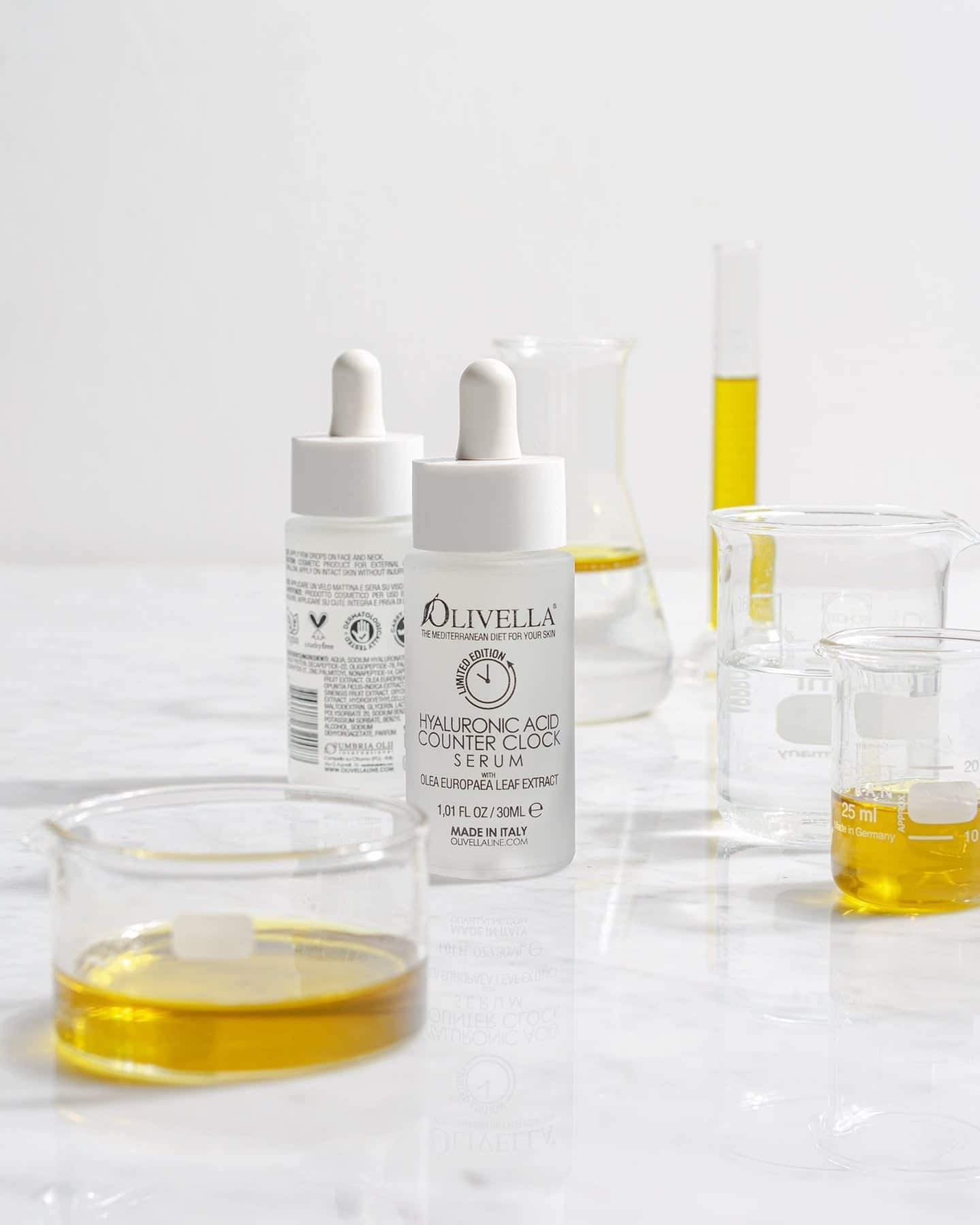 Olivella Counter Clock Hyaluronic Acid Face Serum