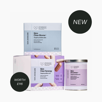 NEW Advanced Nutrition Programme Skin Clear Synergy (Skin Clear Biome, Skin Accumax) - Festive 2025