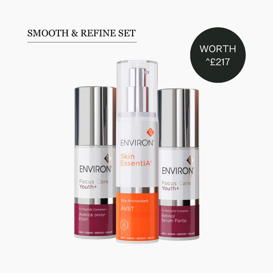 Exclusive Environ Smooth & Refine Set (choice of AVST, Avance Elixir, choice of Retinol Serum)