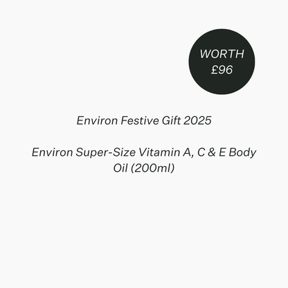 Environ Super-Size Vitamin A, C & E Body Oil 200ml Festive Gift 2025