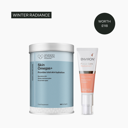Exclusive Environ C-Boost Mela Even Cream & Advanced Nutrition Programme Skin Omegas+