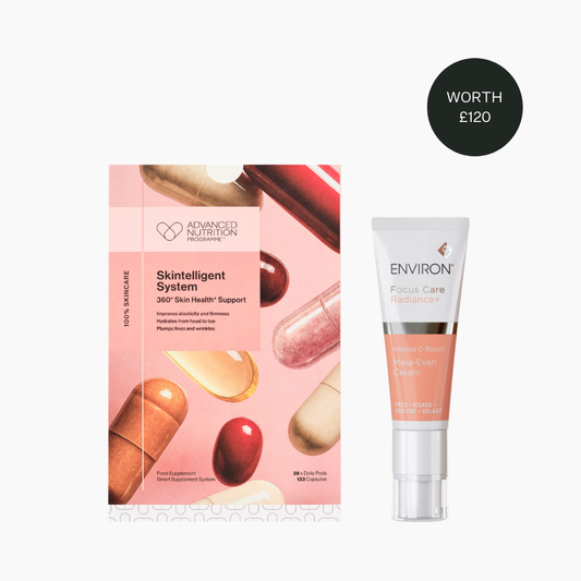Exclusive Environ C-Boost Mela Even Cream & Advanced Nutrition Programme Skintelligent