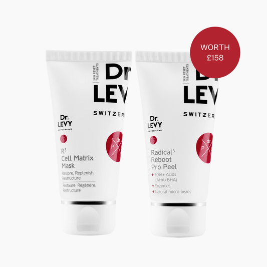 Dr. Levy Poreless Complexion Duo (R3 Cell Matrix Mask & Radical3 Reboot Peel)