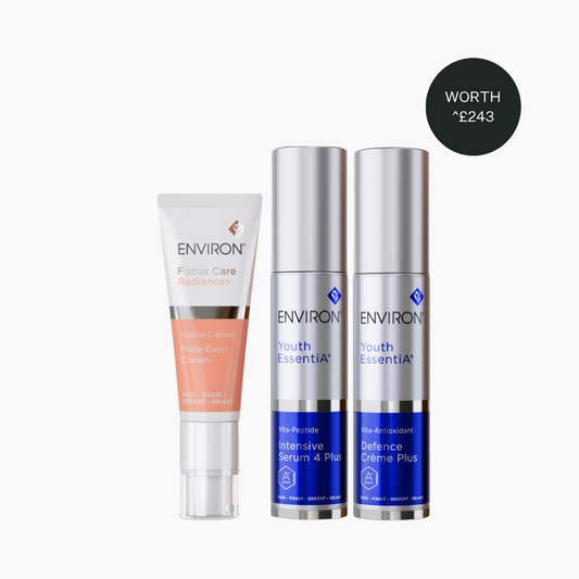 Environ Youth Trio with C-Quence Serum, Antioxidant Defence Crème and Intense C-Boost vitamin C cream