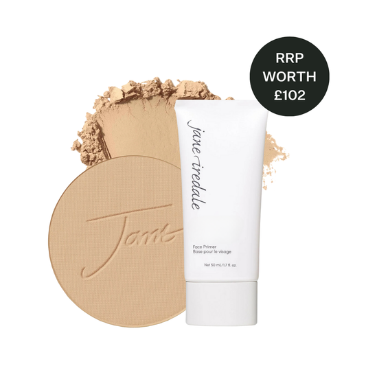 Jane Iredale PurePressed Foundation with Primer Of Your Choice