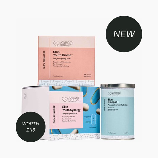 NEW Advanced Nutrition Programme Skin Youth Synergy (Skin Youth Biome, Skin Omegas+) - Festive 2025