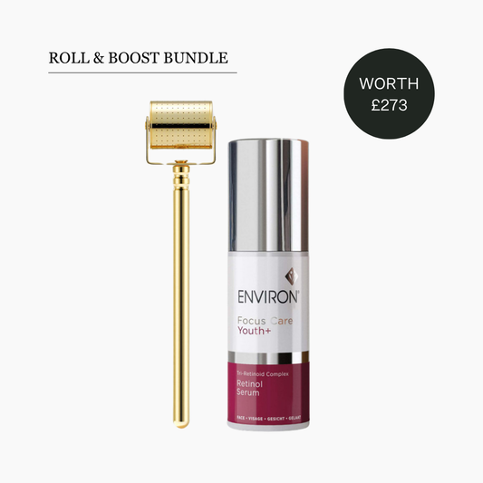 Environ Retinol Serum with GOLD Roll-CIT | Roll & Boost Bundle