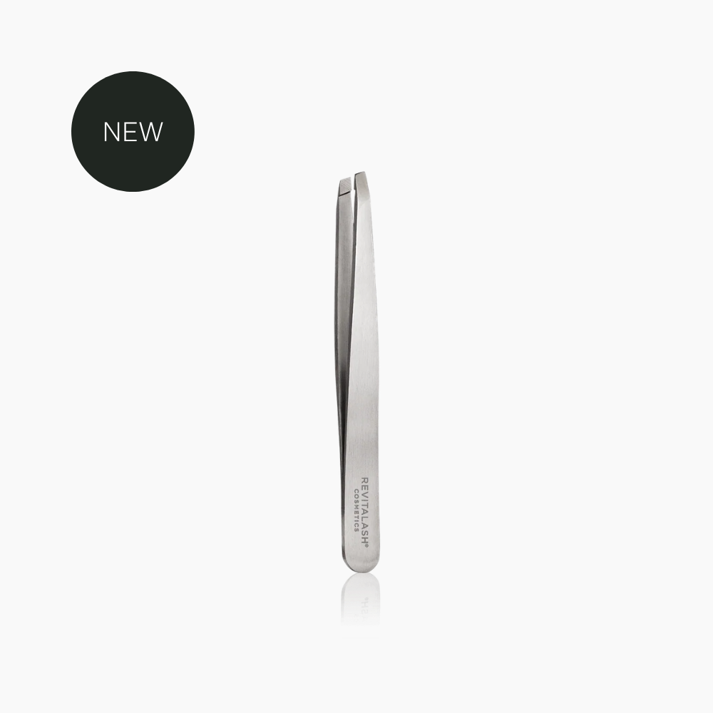 RevitaLash Precision Tweezers, Italian-made professional stainless steel eyebrow tweezers