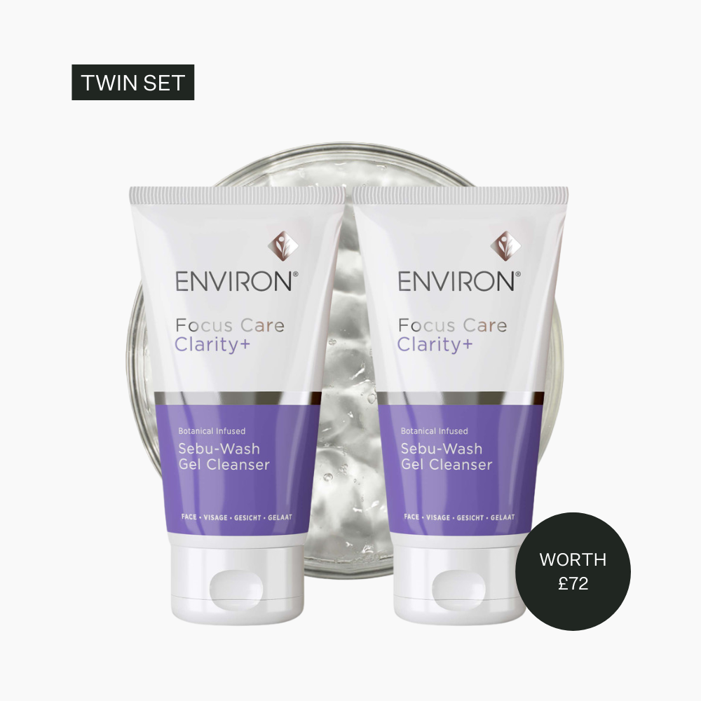 Environ Clarity+ Sebu-Wash Gel Cleanser Twin Set