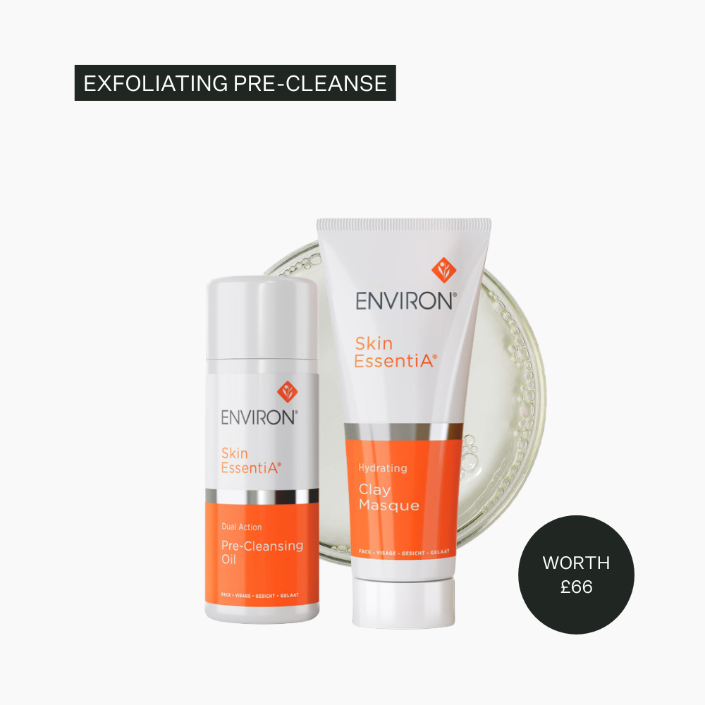 Environ Pre-Cleansing Oil & Clay Masque Gentle Exfoliation Duo