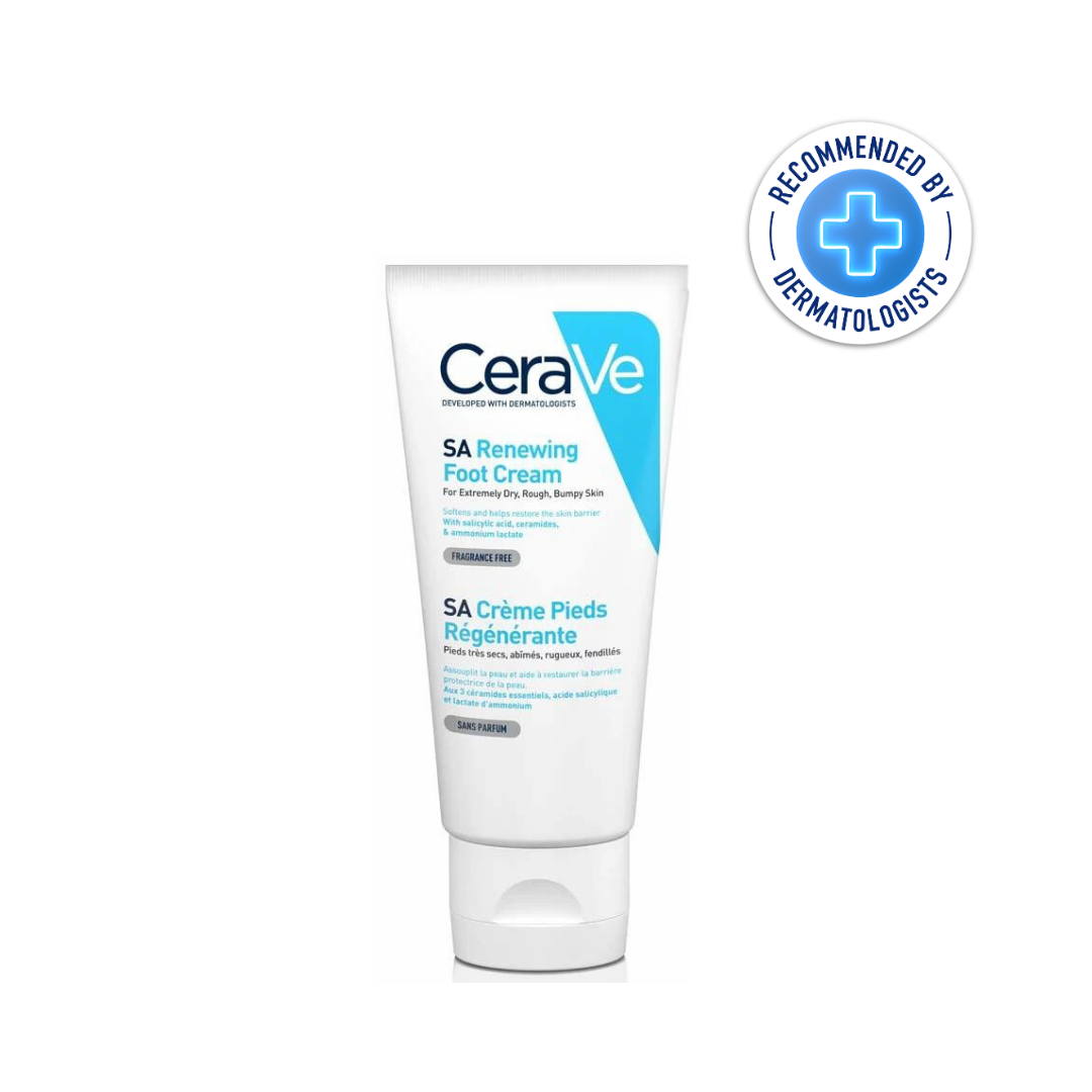 CeraVe SA Renewing Foot Cream