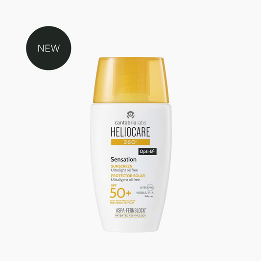 HELIOCARE 360° Sensation SPF50+ oil-free facial sunscreen 50ml bottle