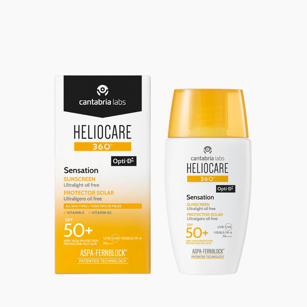 HELIOCARE 360° Sensation SPF50+ with Fernblock antioxidant protection for the face