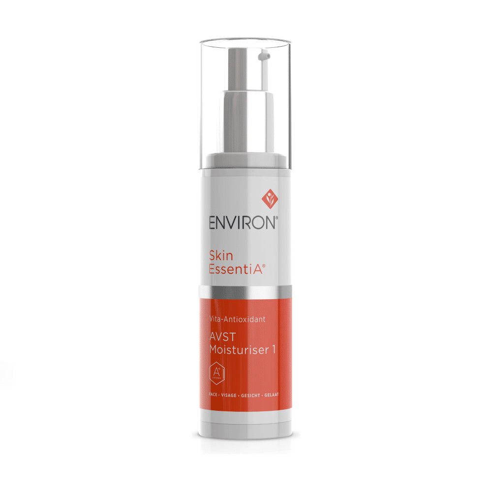 A bottle of Environ Skin EssentiA AVST 1