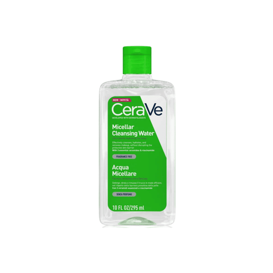 CeraVe Micellar Cleansing Water with Niacinamide for All Skin Types