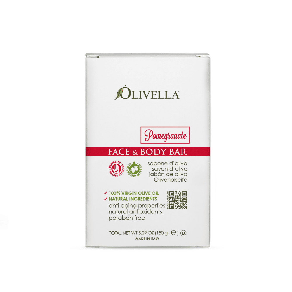 Olivella Olive Oil Soap 150g - Pomegranate
