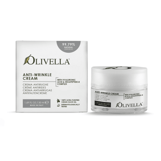 Olivella Anti-Wrinkle Olive Oil Cream with Hyaluronic Acid